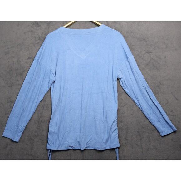 Women's Casual Long Sleeve Loose Tunic Tops Lightweight Summer Sweaters Blouses - Picture 4 of 9